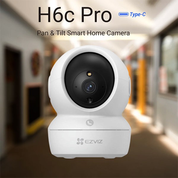 EZVIZ H6C Pro – Smart Pan & Tilt Home Wifi operated Surveillance Camera