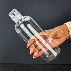 Transparent Plastic Water Bottle – Time Scale Cover for Water, Juice & Milk | Simple & Durable Drink Bottle | 750ml.