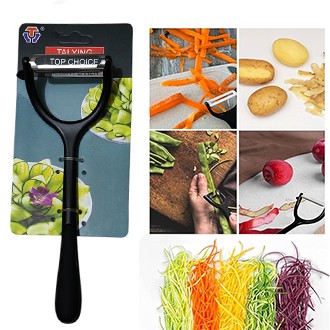 High Quality Vegetable & Fruit Peeler – Sharp Y-Blade with Non-Slip Ergonomic Handle for Easy and Safe Peeling of Potatoes, Carrots & Fruits